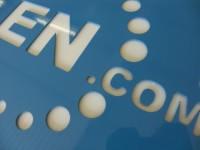 utskuren skyltfront