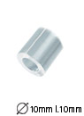 fisso Tube 10, distansrör, transparent akryl